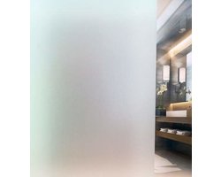 Simple Fix Raamfolie - 90 x 300cm - Zonwerend - Anti Inkijk - Statisch - Plakfolie Zelfklevend en Isolerend - HR++ folie - Mat