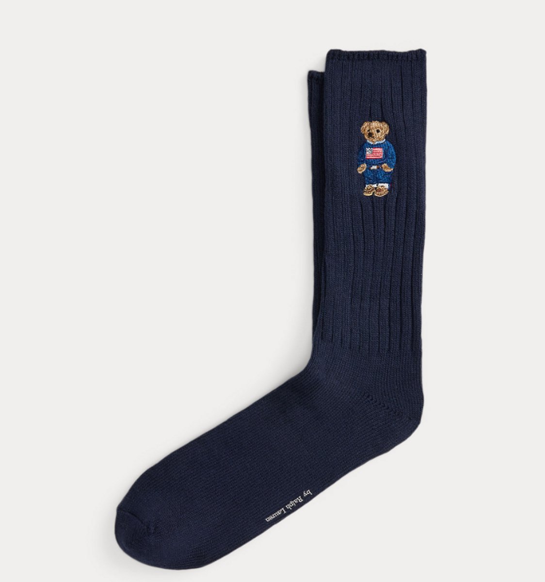 Ralph Lauren, kousen, donkerblauw, beer, 40-46