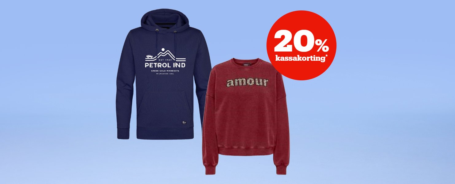 20% réduction à la caisse