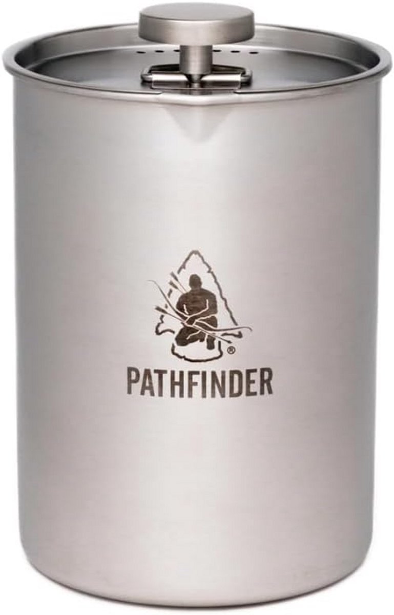 Grote Cafetière met Persfilter 1,42 Liter - Ideaal voor Groepen
