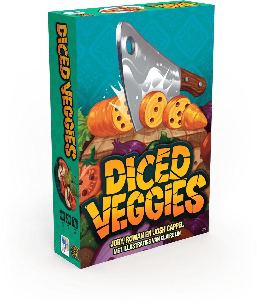 Happy Meeple Games - Diced Veggies - Edition en Français