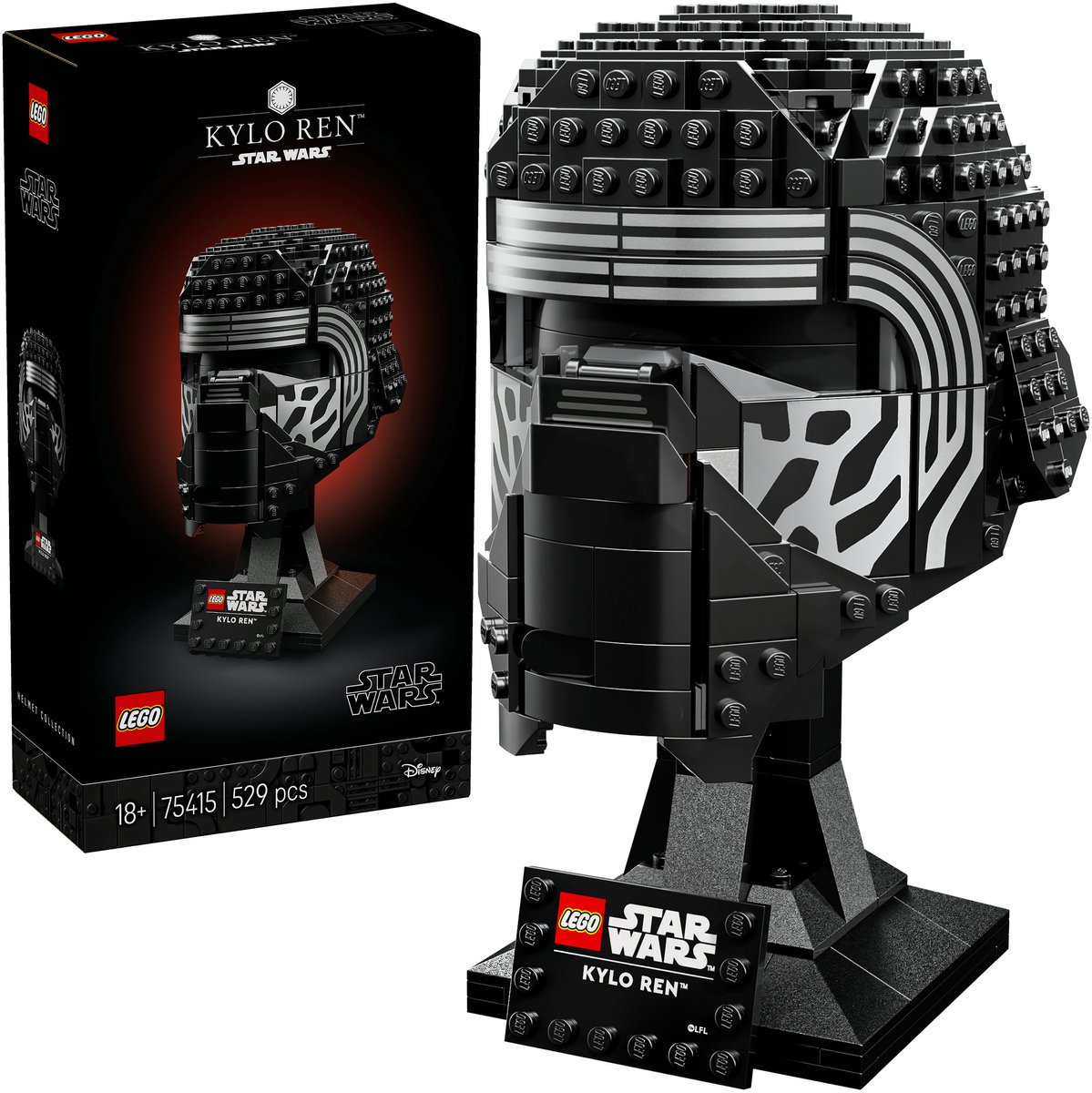 LEGO® Star Wars™ Kylo Ren™ Helm, Set voor Volwassenen - 75415 — afbeelding 22