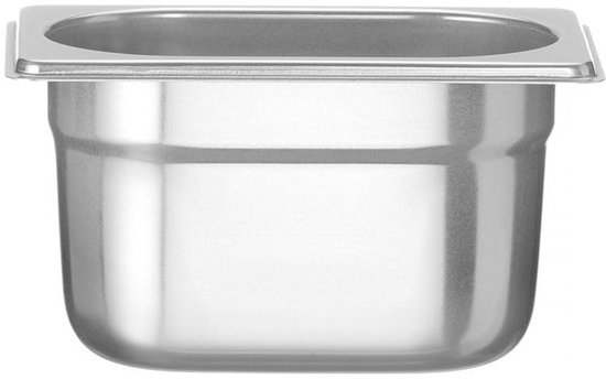 Gastronette GN-verbindingsbrug – 325 Mm, Roestvrij Staal, Voor Bain-Marie En Saladette, Geschikt Voor GN-containers DIN 66075 En EN631