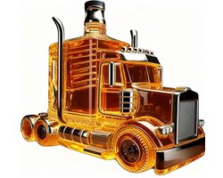 Vrachtwagen Drankfles - Drank - Fles - Kado - Karaf - Whisky - Cognac - Vodka Image