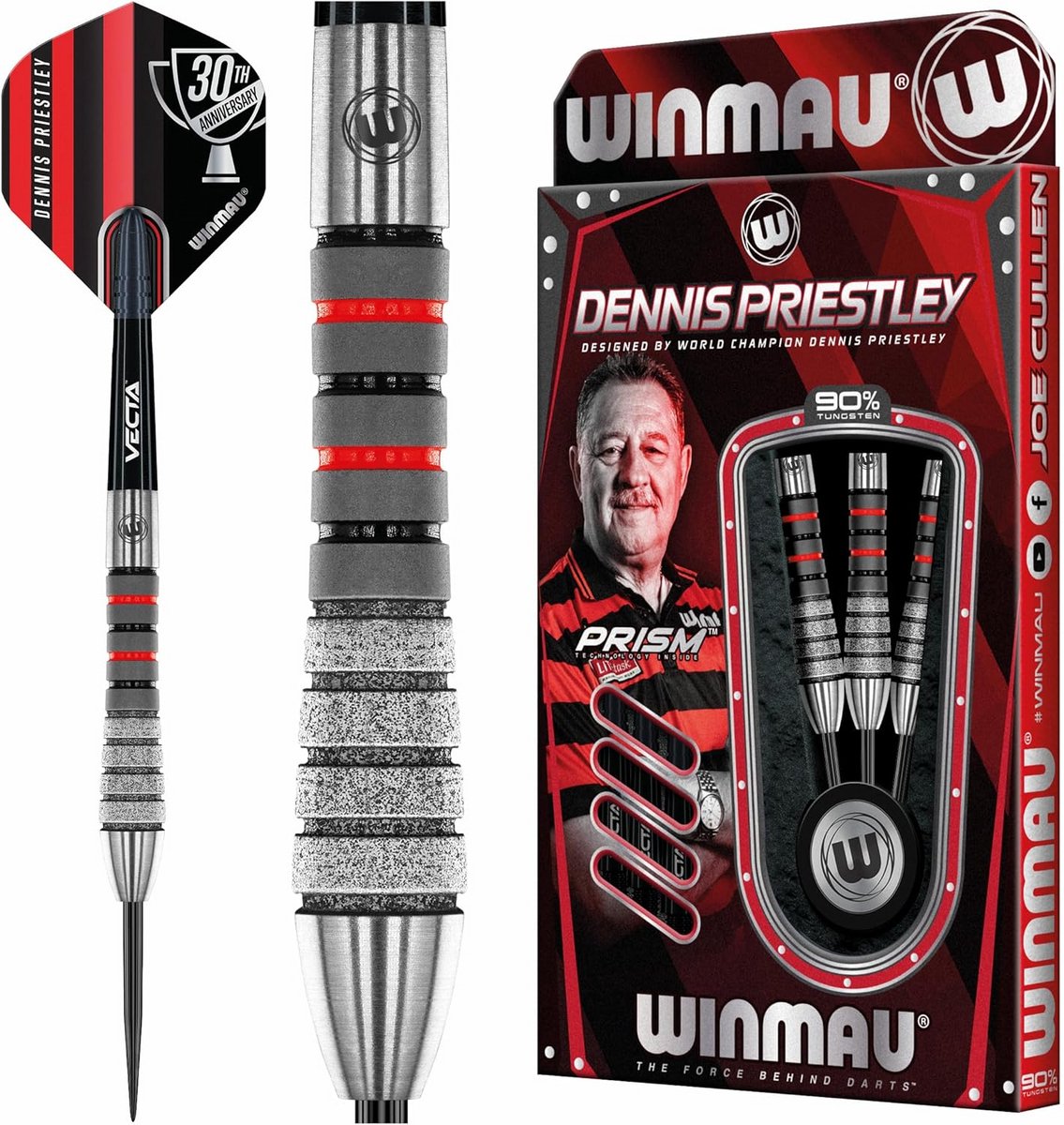 Dartpijlen 90% Tungsten - Professionele Steeltip Darts