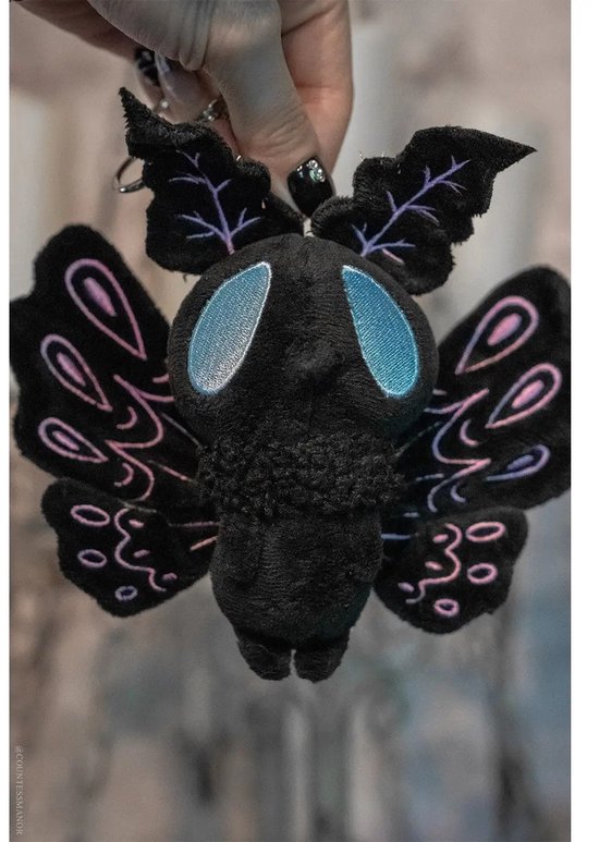 VampireFreaks Lunar Moth Pluche Sleutelhanger