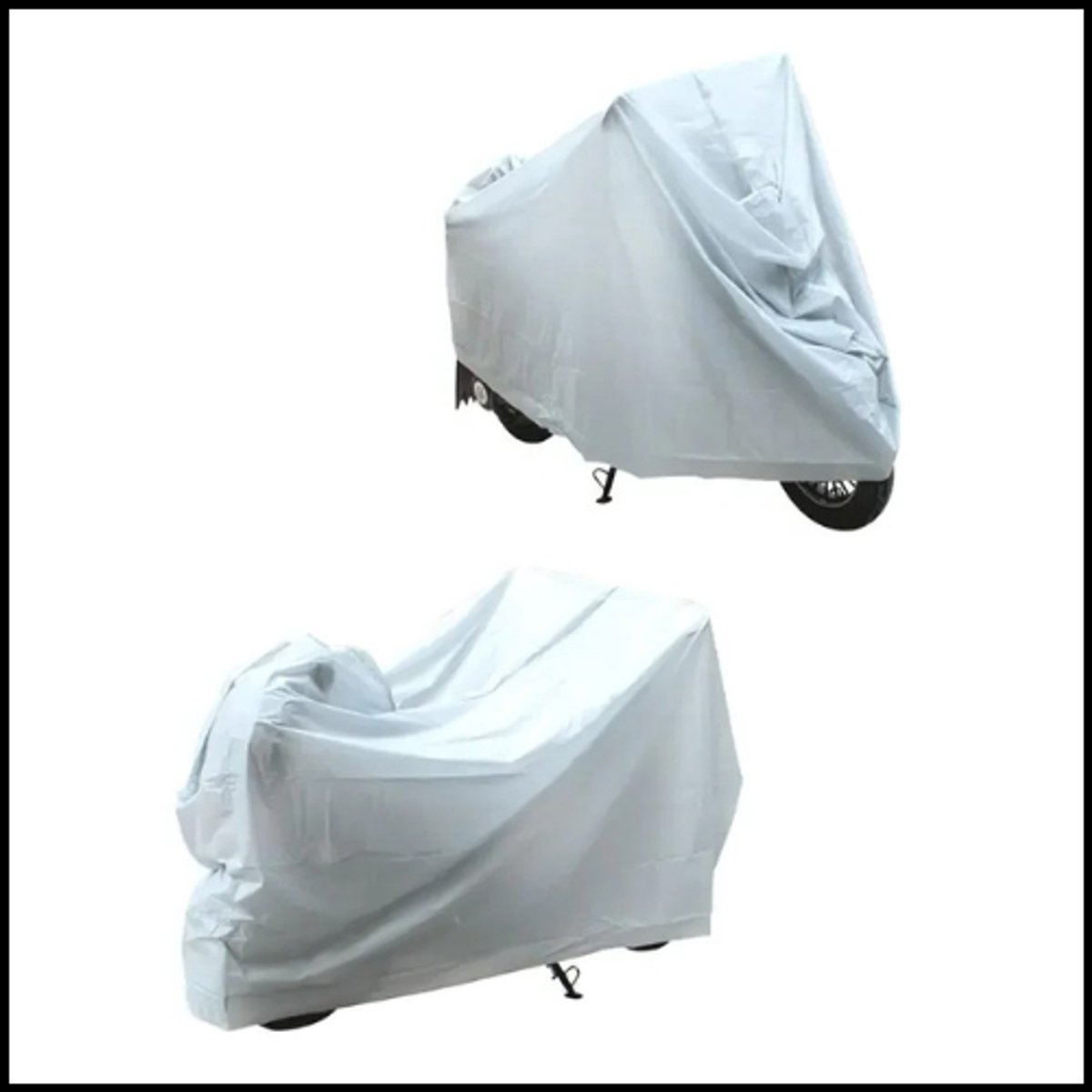 Motorhoes XL 140x240CM – Waterdicht & UV-beschermend – PEVA – All-season motorbescherming – Regen- & stofbestendig – Inclusief opbergmogelijkheid