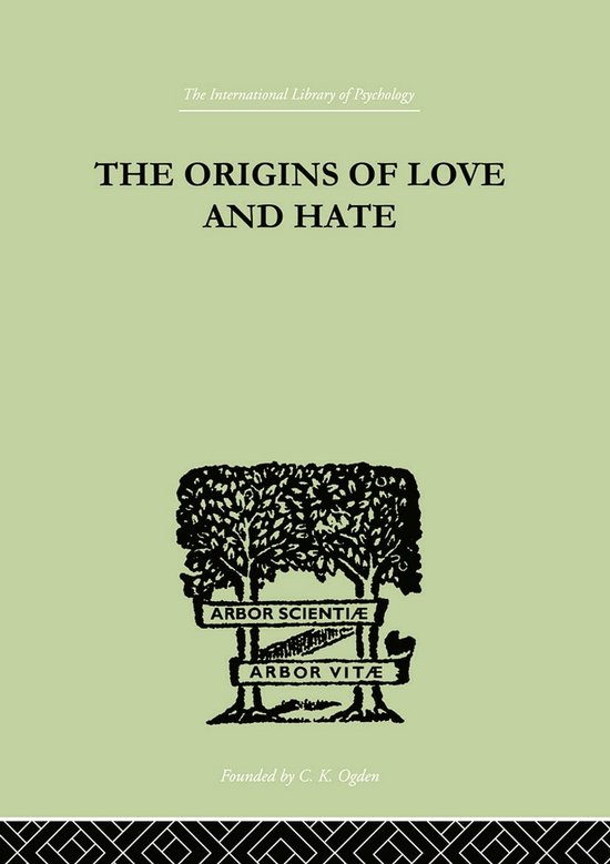 The Origins Of Love And Hate - cover