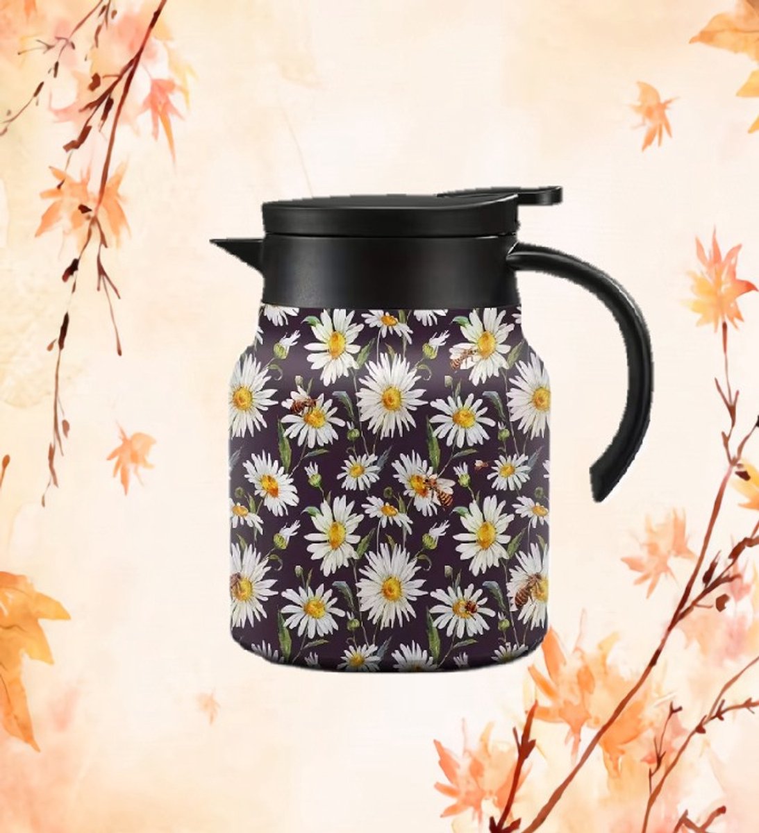 Theepot - thermos - theepot met filter - thermoskan - koffie - theekan