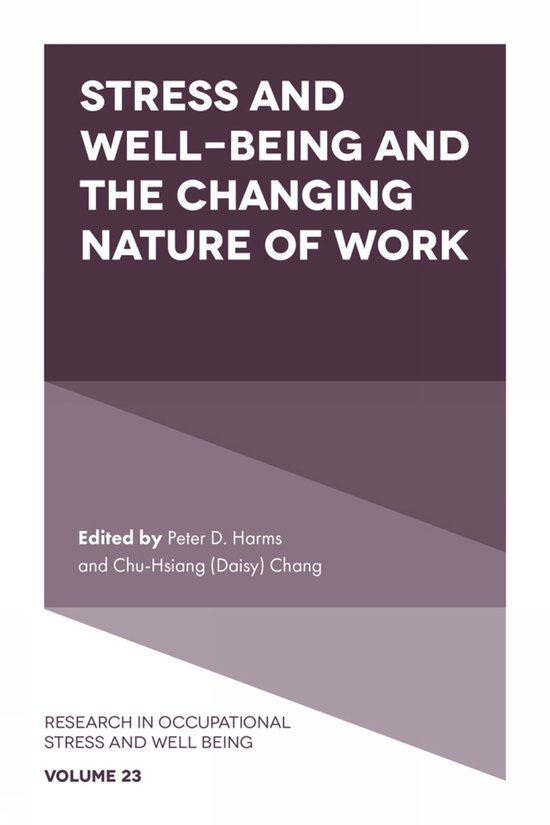 Research in Occupational Stress and Well Being- Stress and W ... - cover
