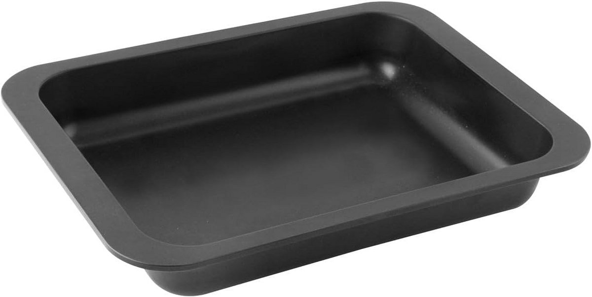 Ovenvorm voor Lasagne en Ovenschotels - Zwarte Staal Bakvorm