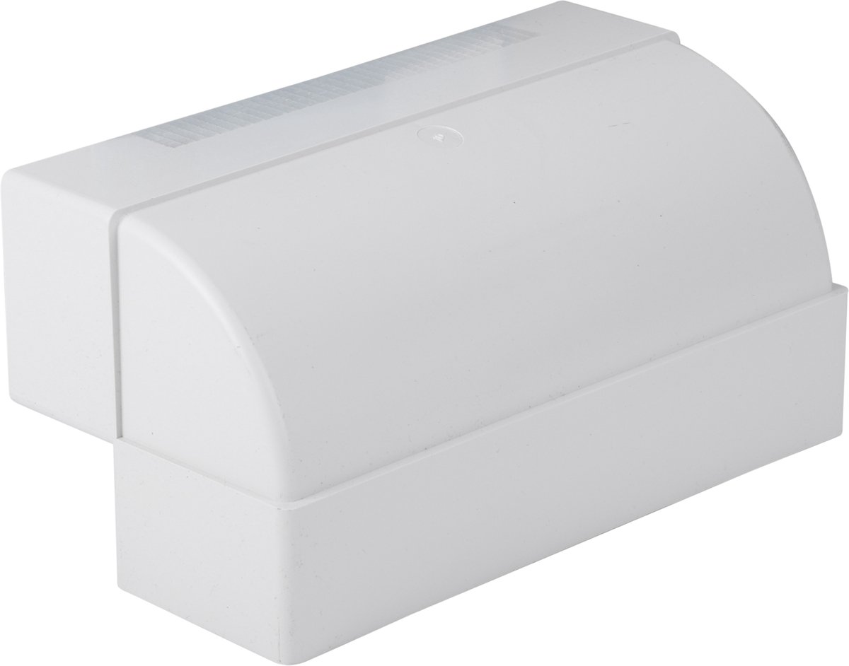 Starx hoekstuk - verticaal - 90 gr - 204 x 60 mm - wit