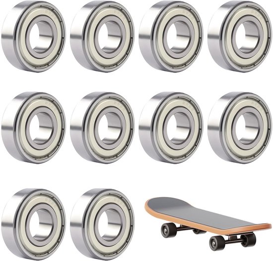 623ZZ ABEC-5 diepe groef kogellager 10 stuks 3x10x4mm 623-2Z miniatuur kogellagers verchroomd staal 623 ZZ