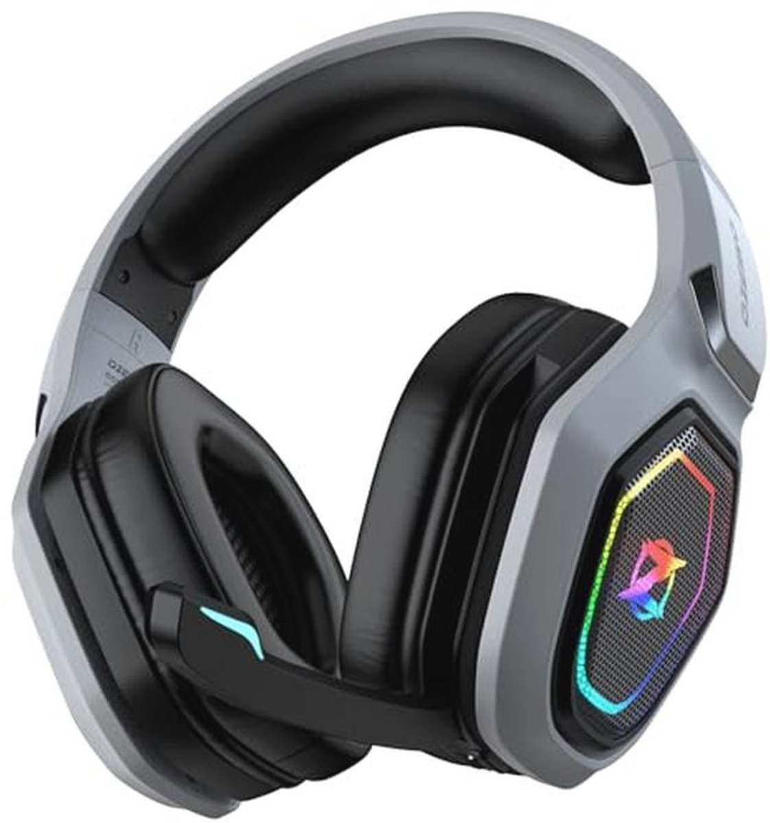 Draadloze Gaming Headset voor PC, PS5, PS4 en Switch - Bluetooth 5.3 met Flip-Microfoon en 25 Uur Batterijduur