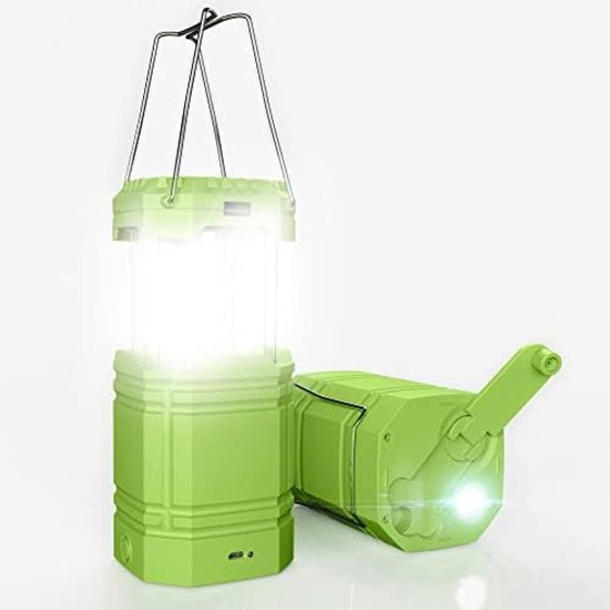 Zonne-Energie Powerbank - Handmatig Bedienbare Oplaadbare Batterij Met Zonne-Energie Powerbank - Handmatig Bedienbare Oplaadbare Batterij Met