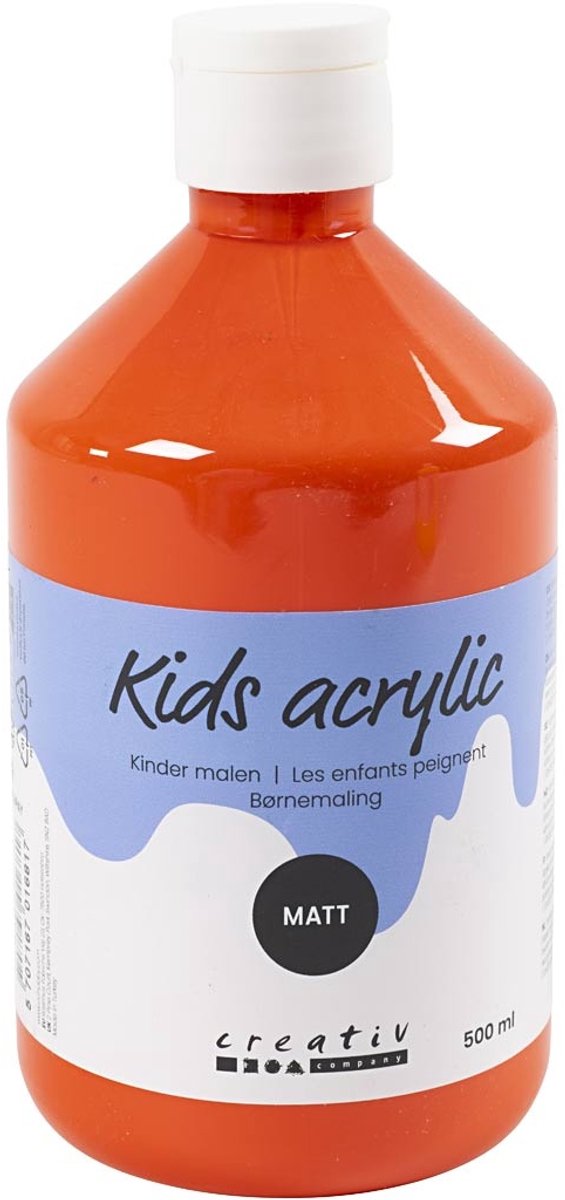 A-Color acrylverf, 500 ml, oranje