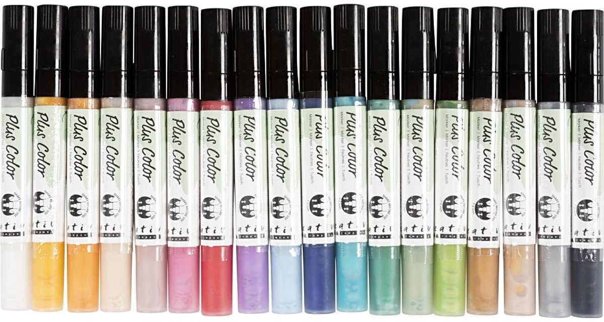 Plus Color Marker Set 18 stuks