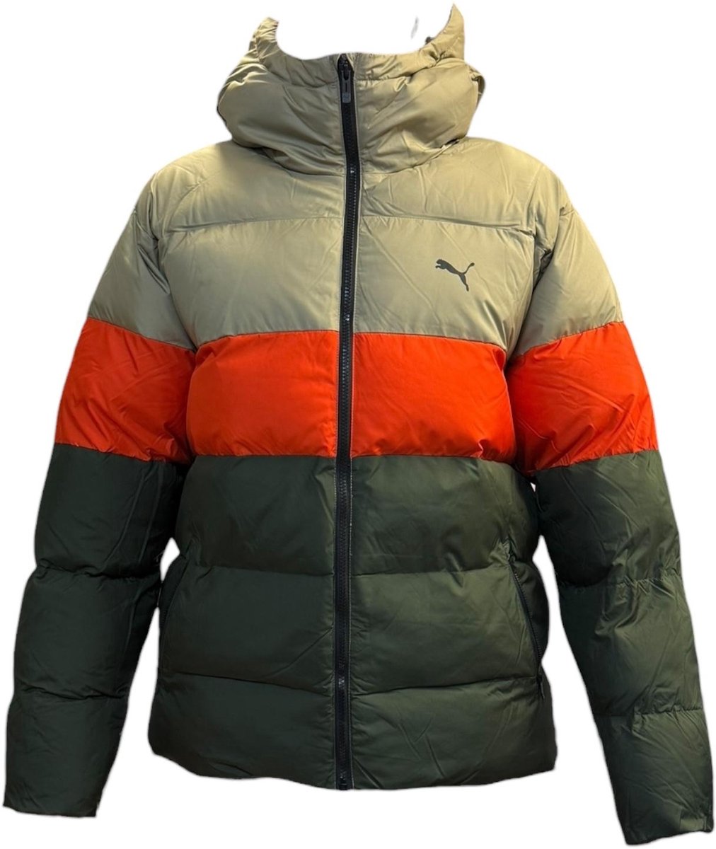 PUMA POLY PUFFER JACKET 62712370 r M Oranje