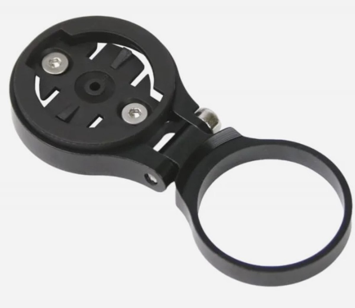 Qatrixx GPS Stem Mount - Fiets Houder - Garmin Edge Gps Houder - Zwart