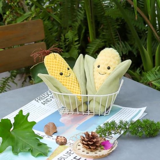 Schattige Lam Knuffeldier van 17 cm, Groente Pluche Speelgoed, Zacht en Wasbaar, Cadeau voor Kinderen en Baby's van Merkloos — afbeelding 5