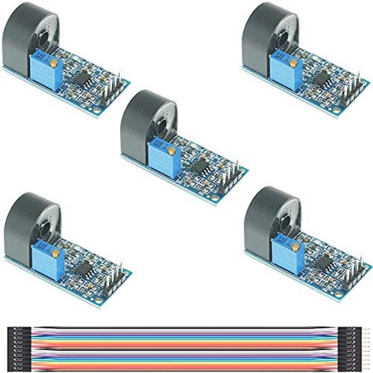5 stks 5A Stroomtransformator AC Sensor Module voor Arduino