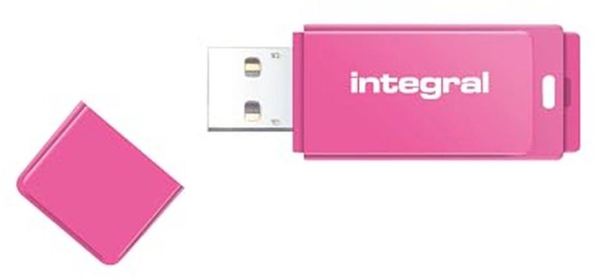 32 GB Neon Roze USB 2.0 Flash Drive