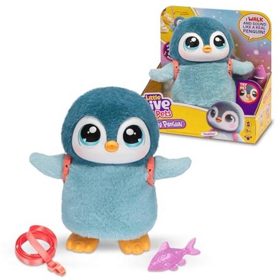 Mignon pingouin animal de compagnie interactif