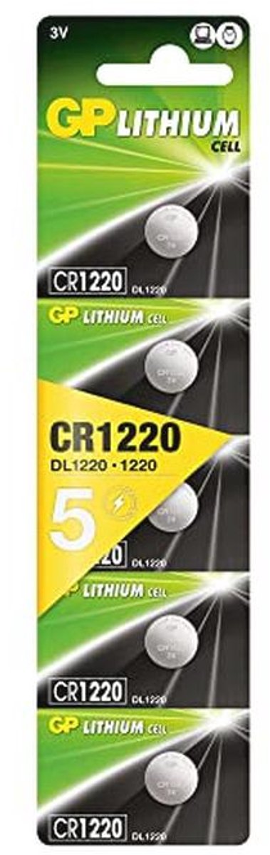 CR1220 Batterij - Hoogwaardige knoopcelbatterij voor diverse apparaten