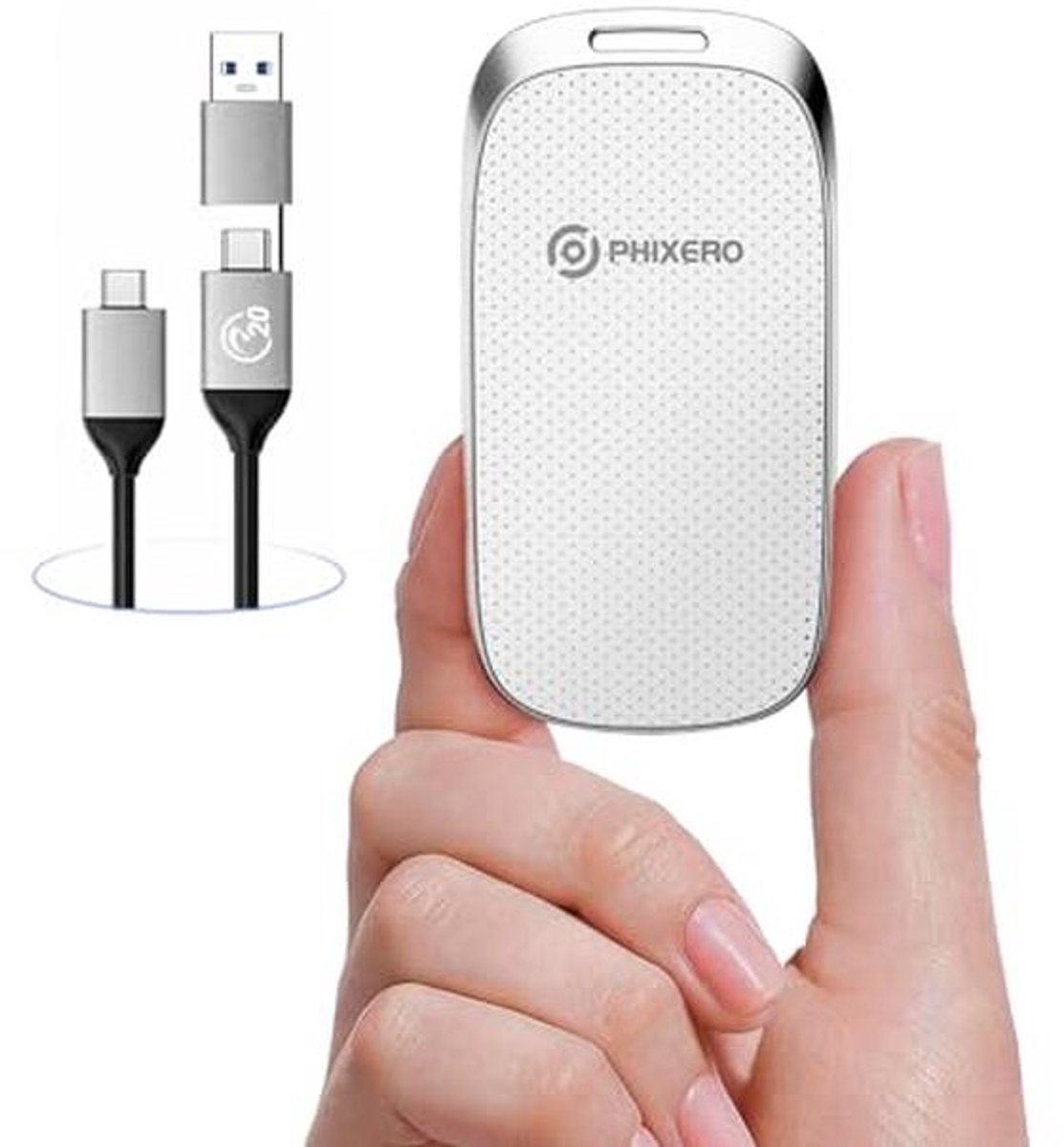 2TB Externe Portable SSD met 2050MB/s - USB 3.2 Gen 2