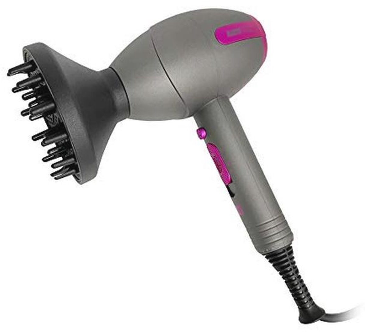 Professionele haardroger voor krullend en pluizig haar met anti-frizz functie