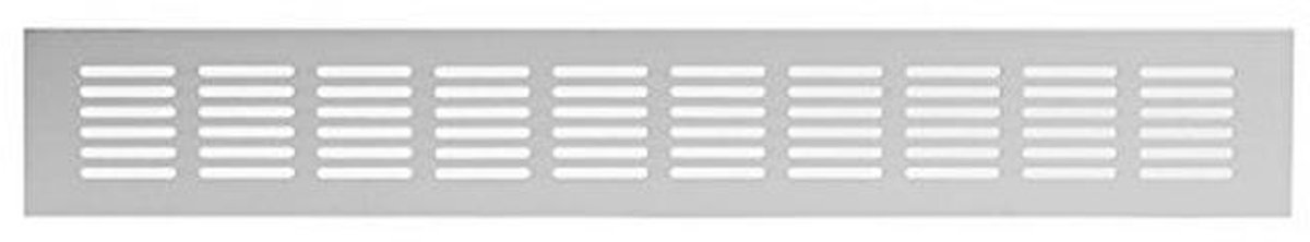 Aluminium Ventilatierooster 60 mm x 500 mm - Hoogwaardige Kwaliteit en Tijdloos Design