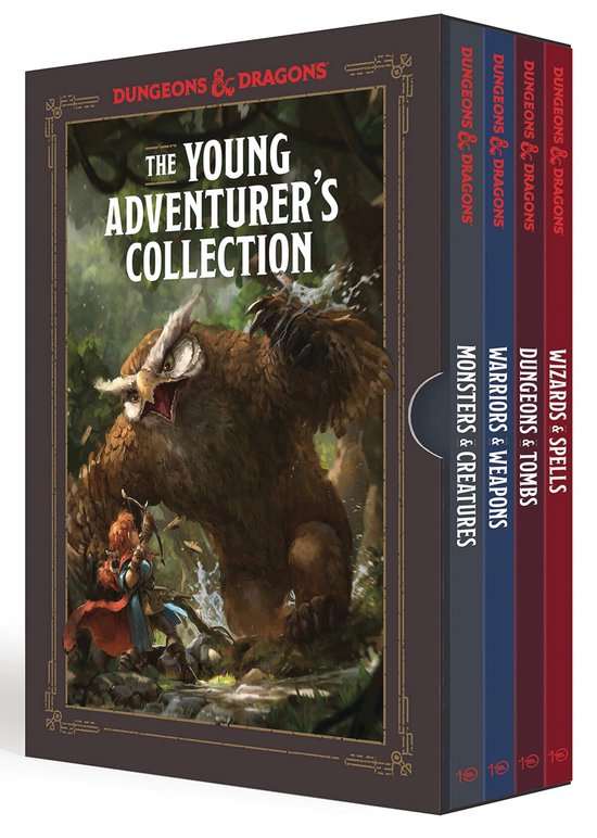 The Young Adventurer's Collection: Dungeons and Dragons 4-Book Boxed Set