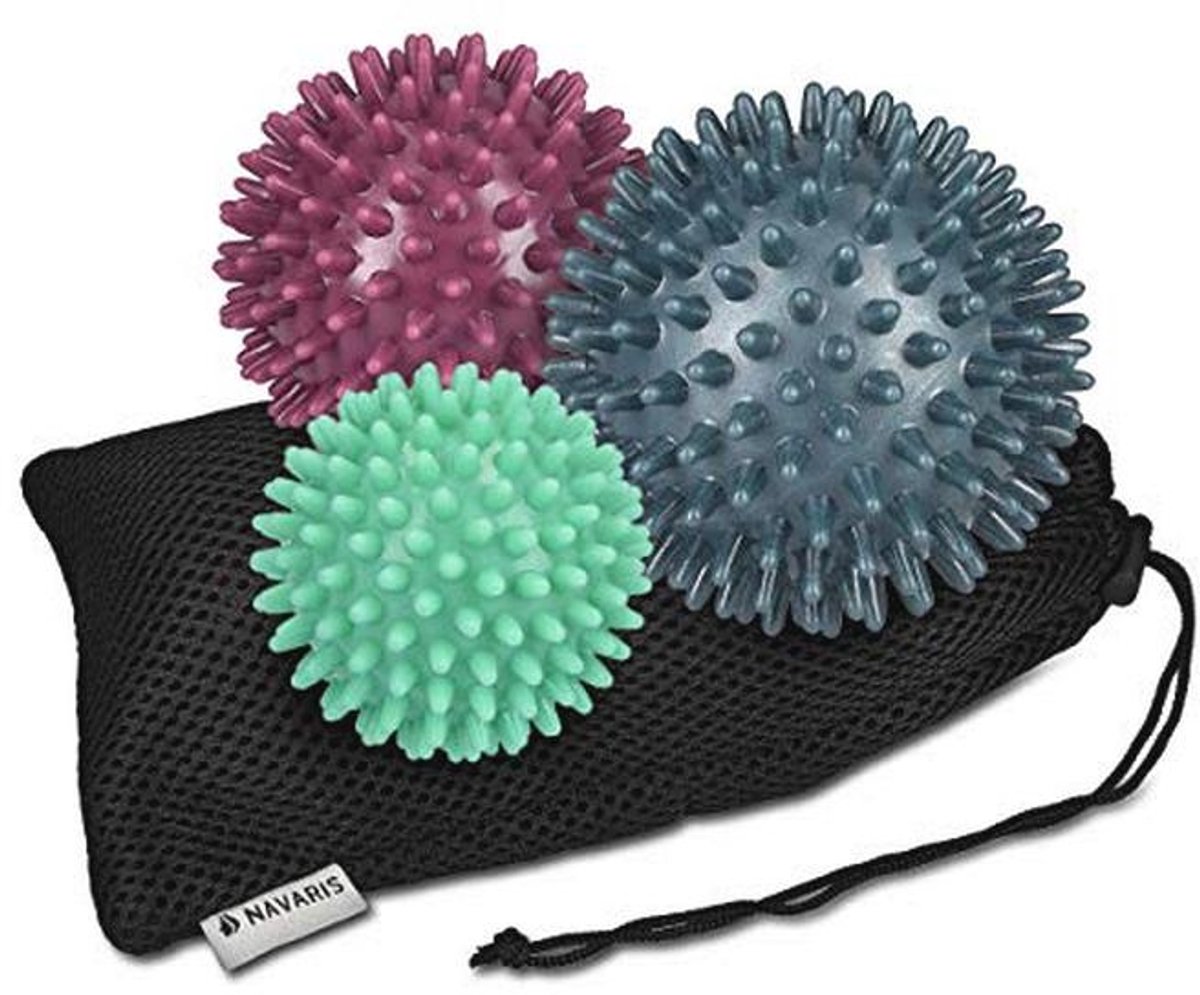 Massageballen set voor lichaam en voeten - Diverse maten - Effectieve massageballen voor pijnverlichting en ontspanning