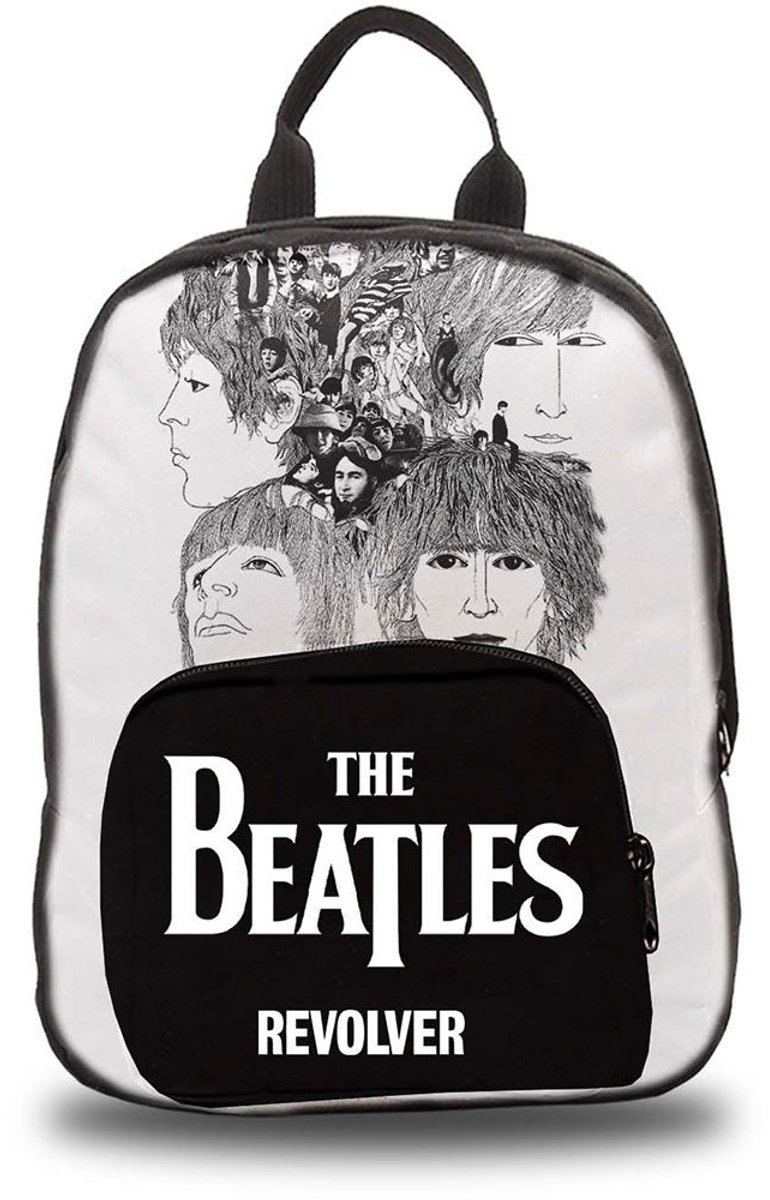 Rocksax The Beatles - Revolver Minirugzak - Wit/Zwart
