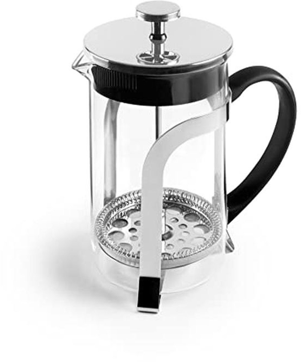 Cafetière 600 ml van boriumsilicaat en roestvrij staal
