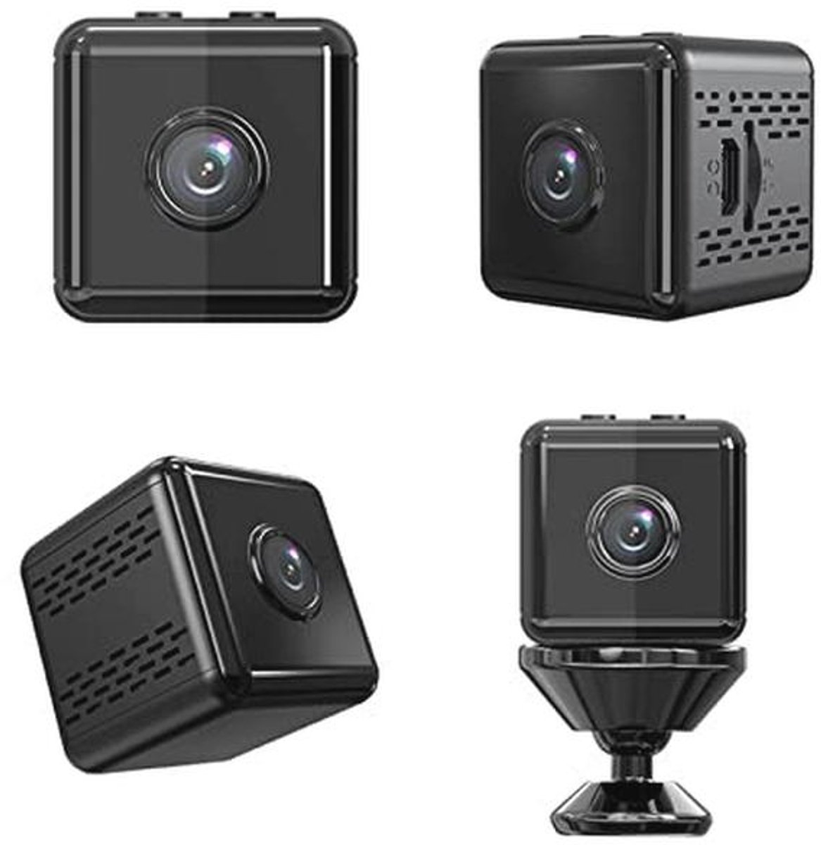 Draadloze Mini Camera met 1080p Nachtzicht en Bewegingsdetectie