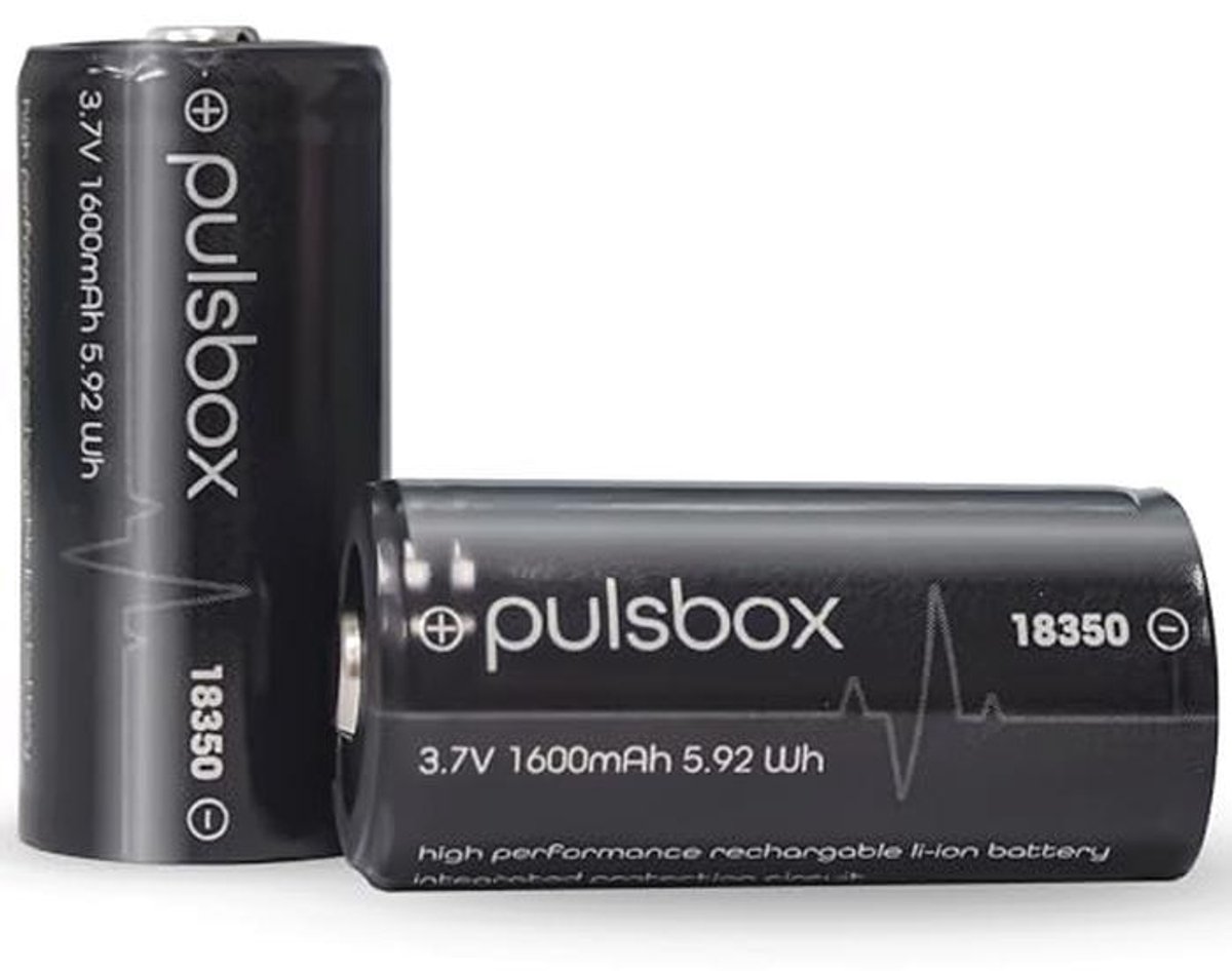 Li-Ion batterij 3,7V 1600 mAh met PCB-beveiliging