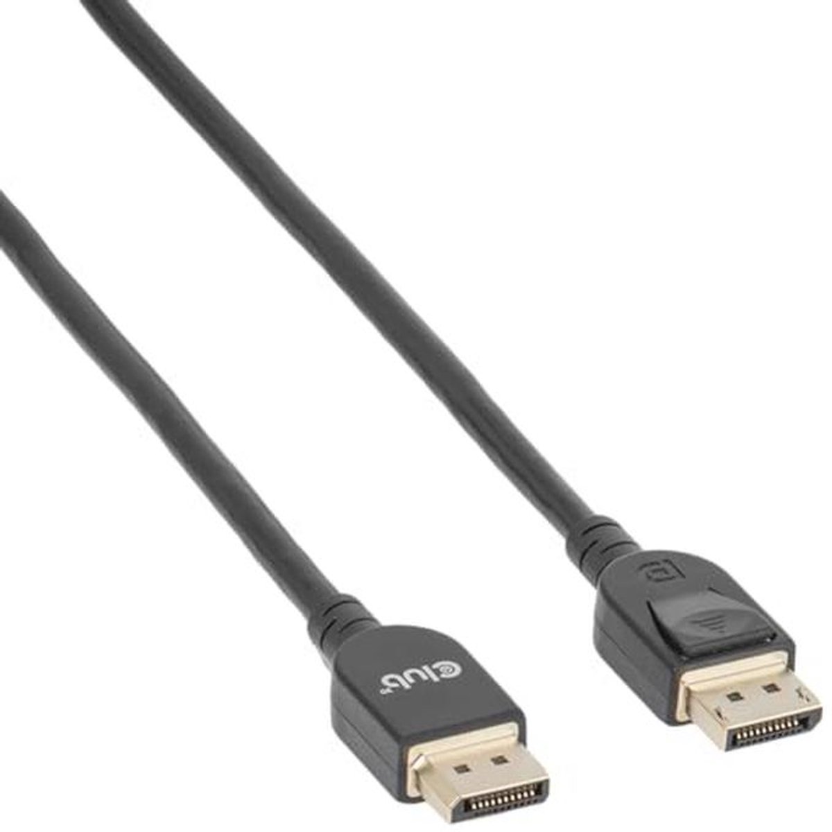 DisplayPort 1.4 HBR3 8K kabel - 1.8m zwart