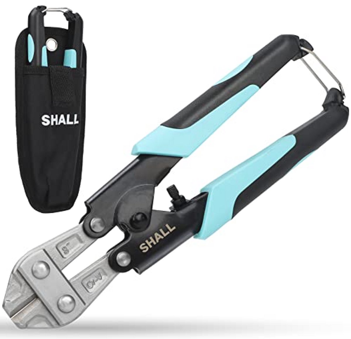 Ergonomische mini scharen voor dik draad en snijwerk met veiligheidsmechanisme, 210 mm