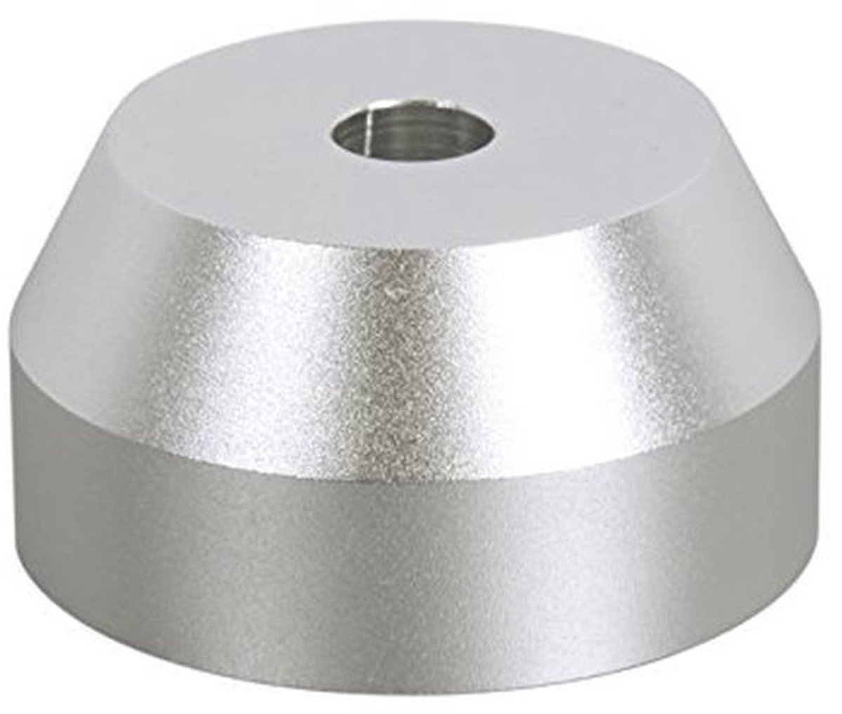Aluminium Single Puck, Zilver, Voor Hoogwaardig Geluid