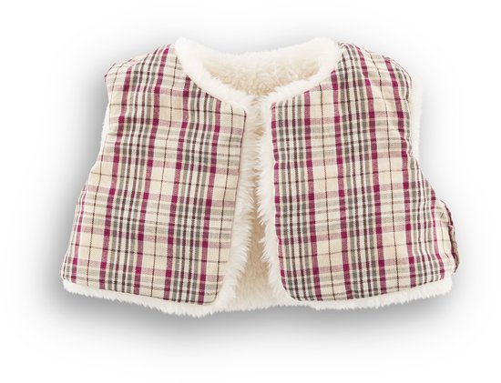 Corolle poppen winterset 36cm - omkeerbaar vestje en berenmuts. — afbeelding 4