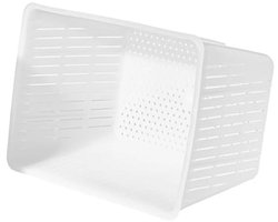 Rechthoekige Kaasvorm voor Zachte en Harde Kazen - 1,5 kg - 16x12x11cm