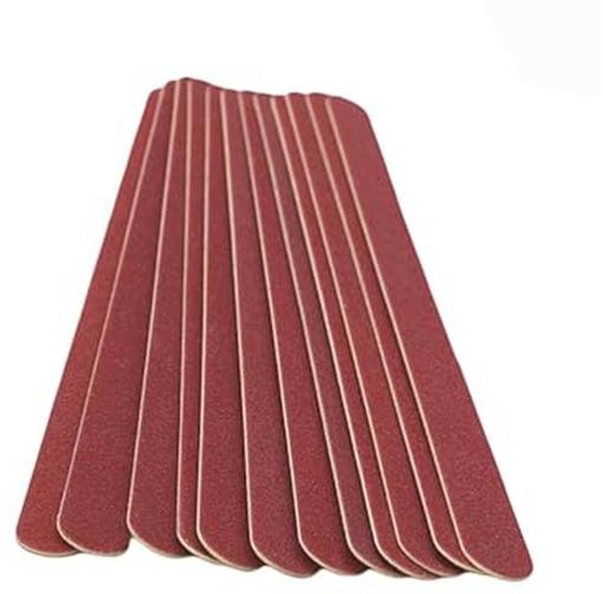 Professionele nagelvijlen van hout en schuurpapier - 20 stuks voor manicure
