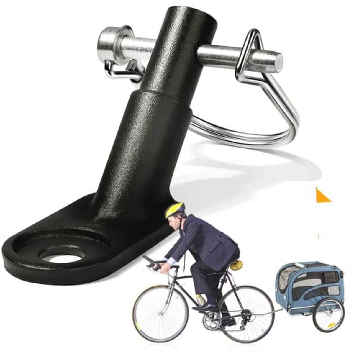 Fietskoppeling voor fiets-trailer