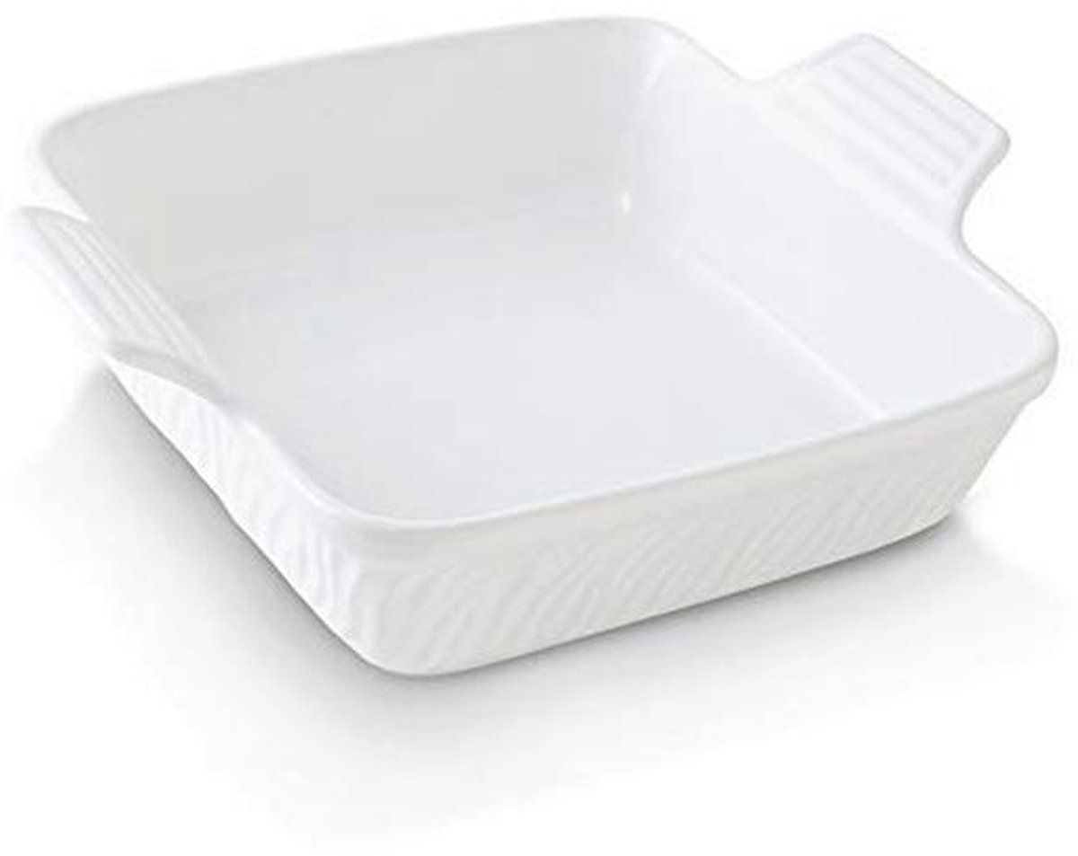 Keramische Bakvormen 8x8 - Vierkante Ovenschaal voor Brownies en Cakjes