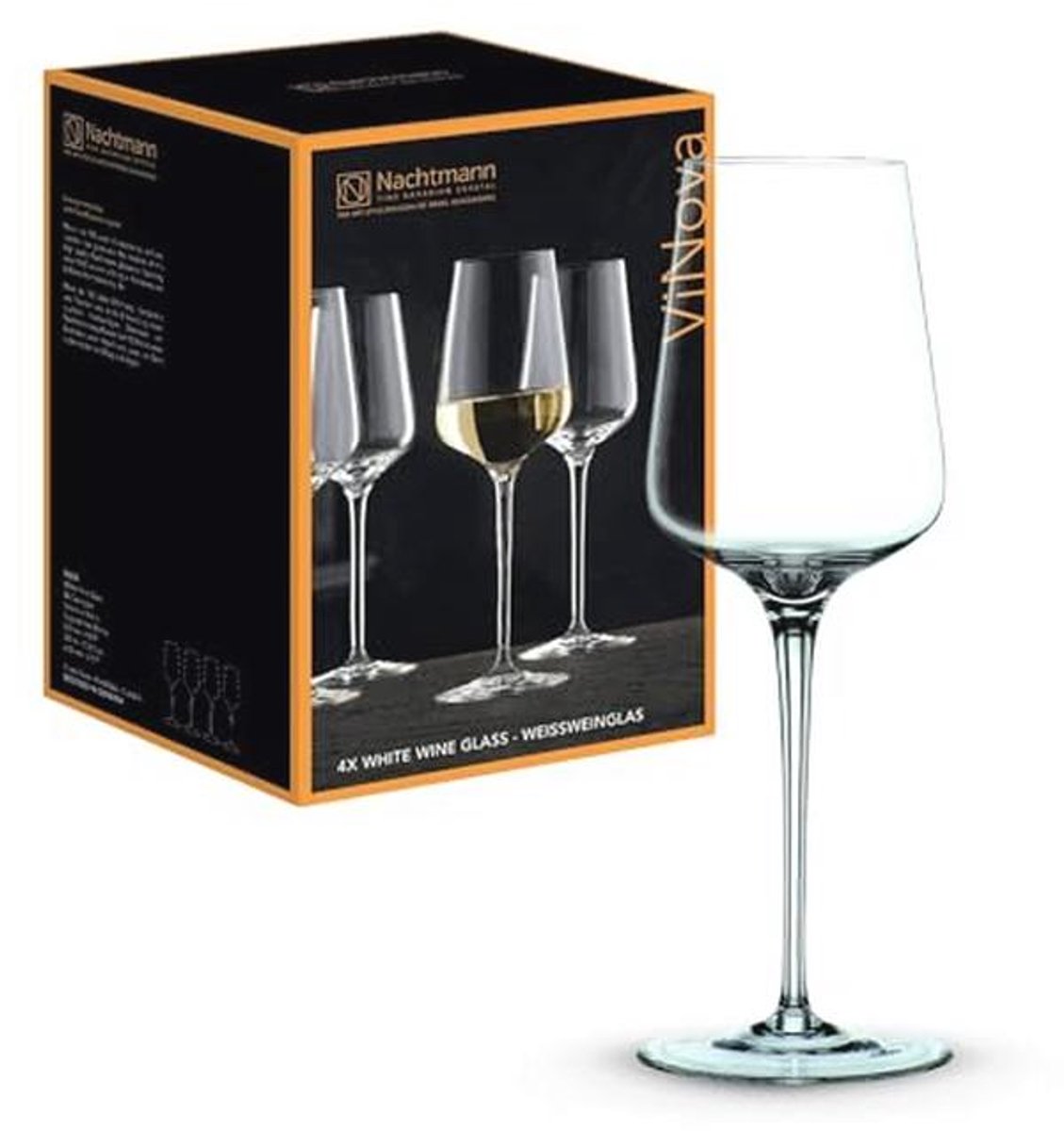 Set van 4 Witte Wijnglazen 380 ml - ViNova