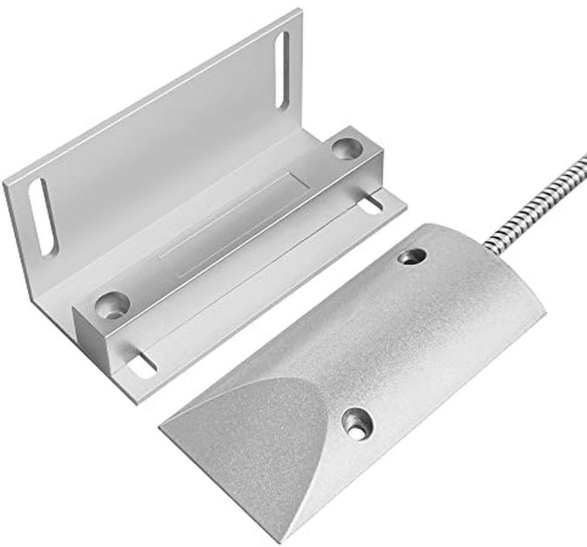 Magnetische Deursensor voor Alarmsystemen - Schakelaar met L Beugel