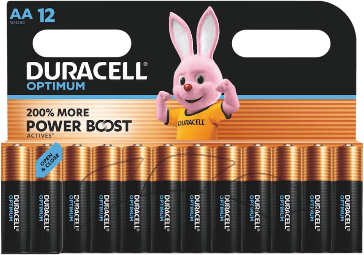 Duracell Ultra AA Alkaline 12 stuks