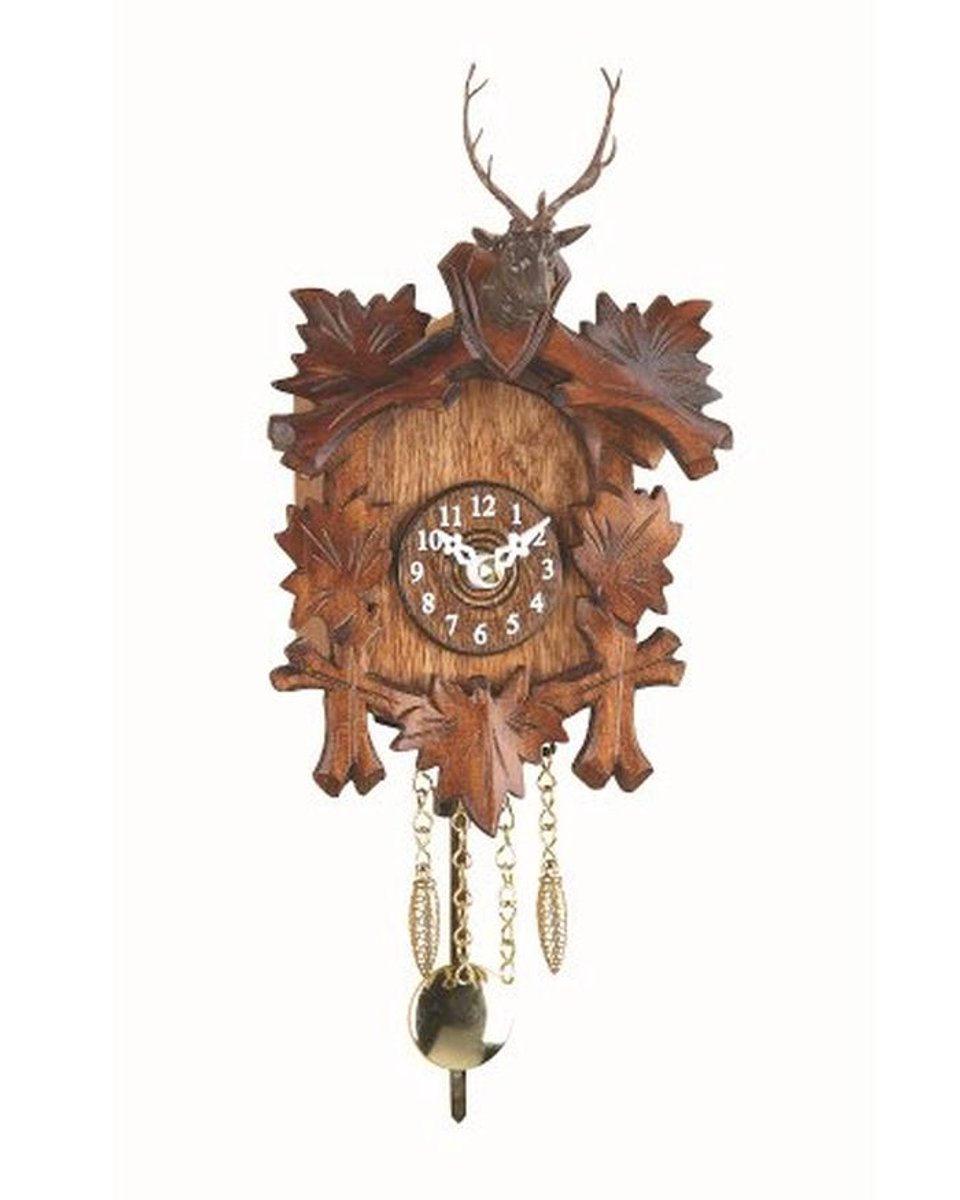 Miniatuur Zwarte Woud Klok met Veermechanisme