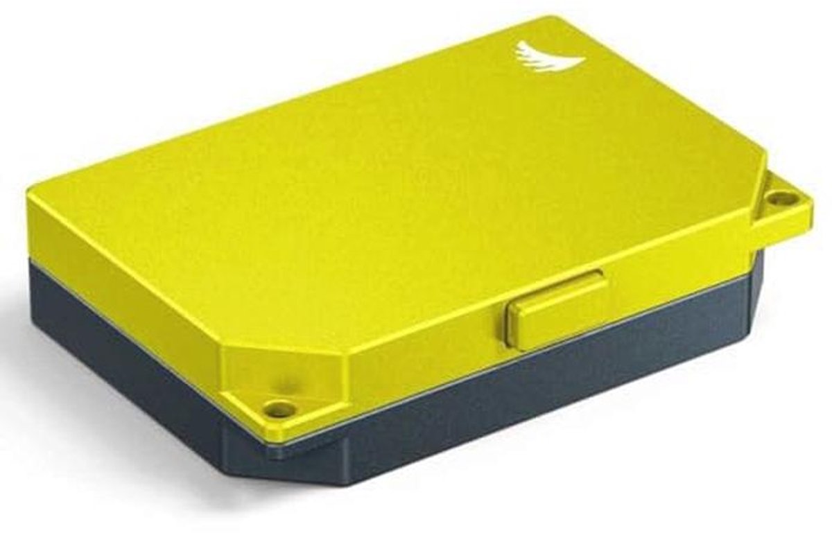 Cardholder voor CFexpress Type B Geheugenkaarten - Waterdicht, Aluminium, Modern, Geel